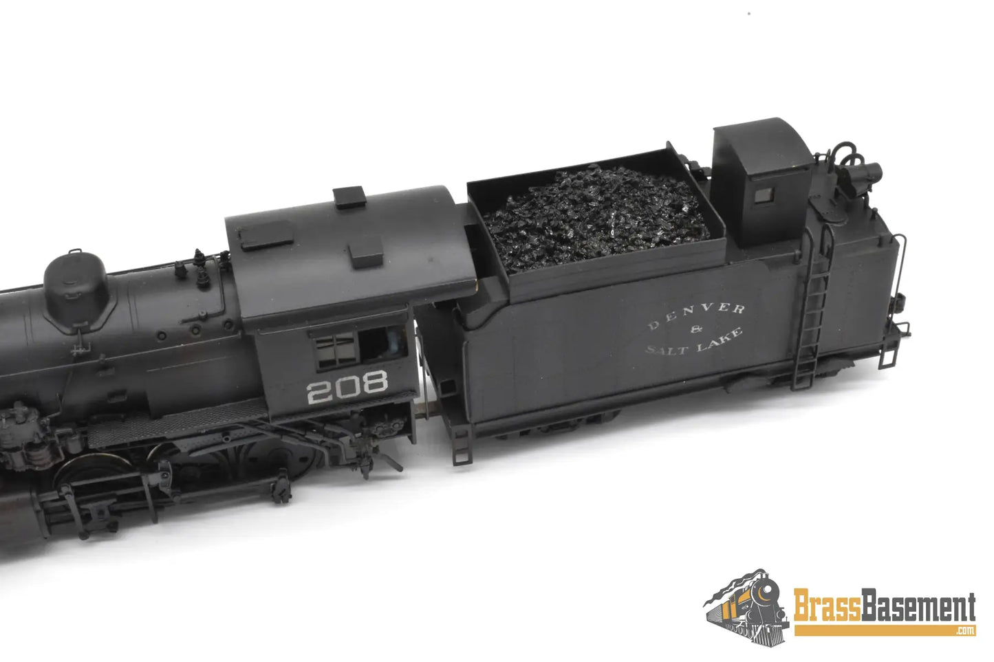 HO Brass - PFM United D&SL Denver & Salt Lake 2-6-6-0 - Custom Painted 1974 (NOTES) Steam