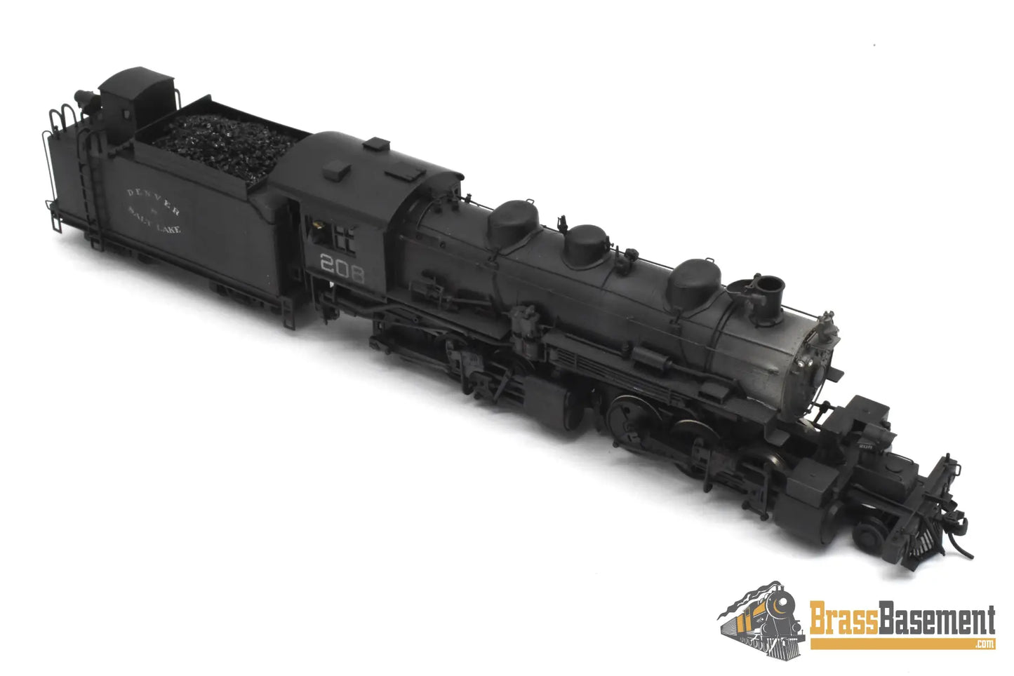HO Brass - PFM United D&SL Denver & Salt Lake 2-6-6-0 - Custom Painted 1974 (NOTES) Steam