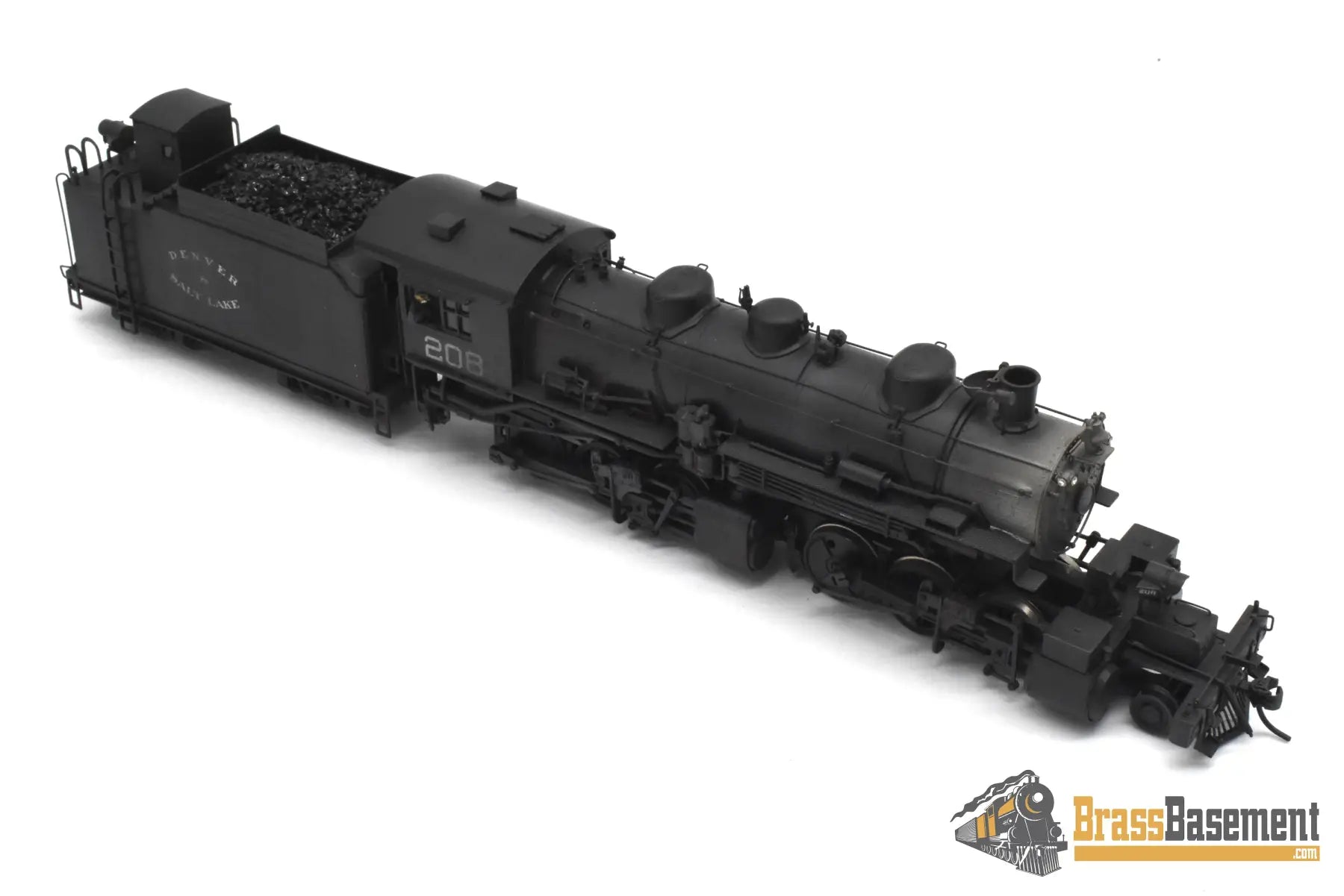 HO Brass - PFM United D&SL Denver & Salt Lake 2-6-6-0 - Custom Painted 1974 (NOTES) Steam