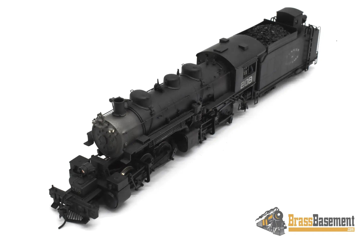 HO Brass - PFM United D&SL Denver & Salt Lake 2-6-6-0 - Custom Painted 1974 (NOTES) Steam