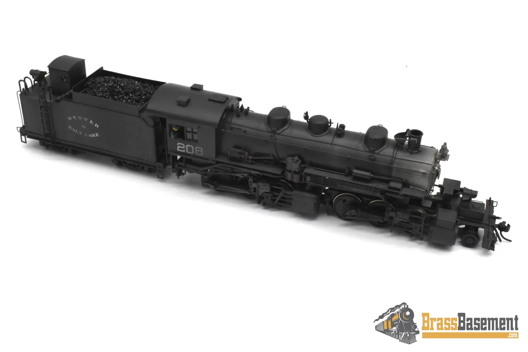 HO Brass - PFM United D&SL Denver & Salt Lake 2-6-6-0 - Custom Painted 1974 (NOTES) Steam
