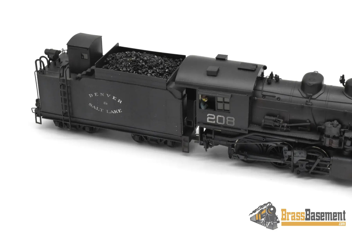 HO Brass - PFM United D&SL Denver & Salt Lake 2-6-6-0 - Custom Painted 1974 (NOTES) Steam