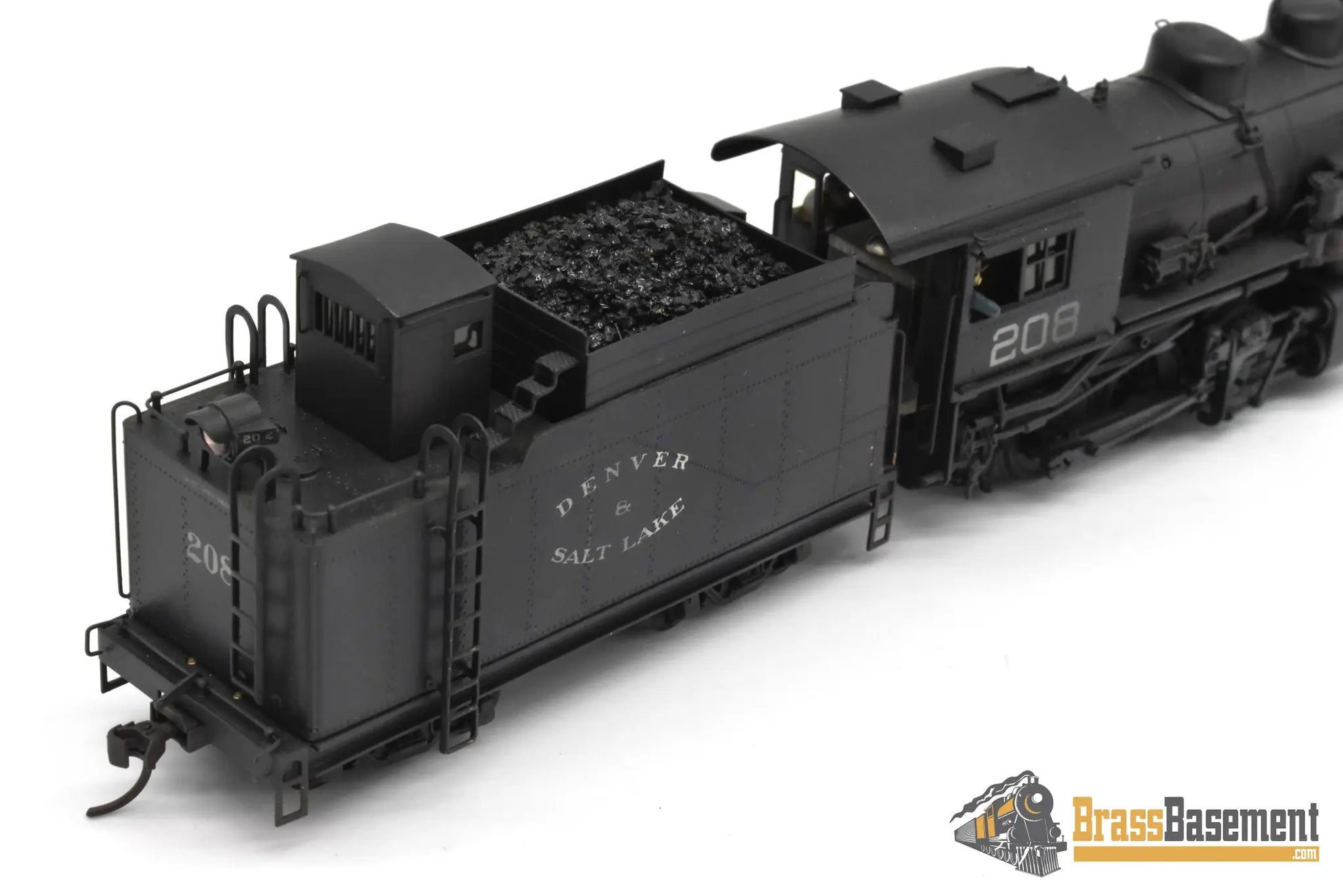 HO Brass - PFM United D&SL Denver & Salt Lake 2-6-6-0 - Custom Painted 1974 (NOTES) Steam