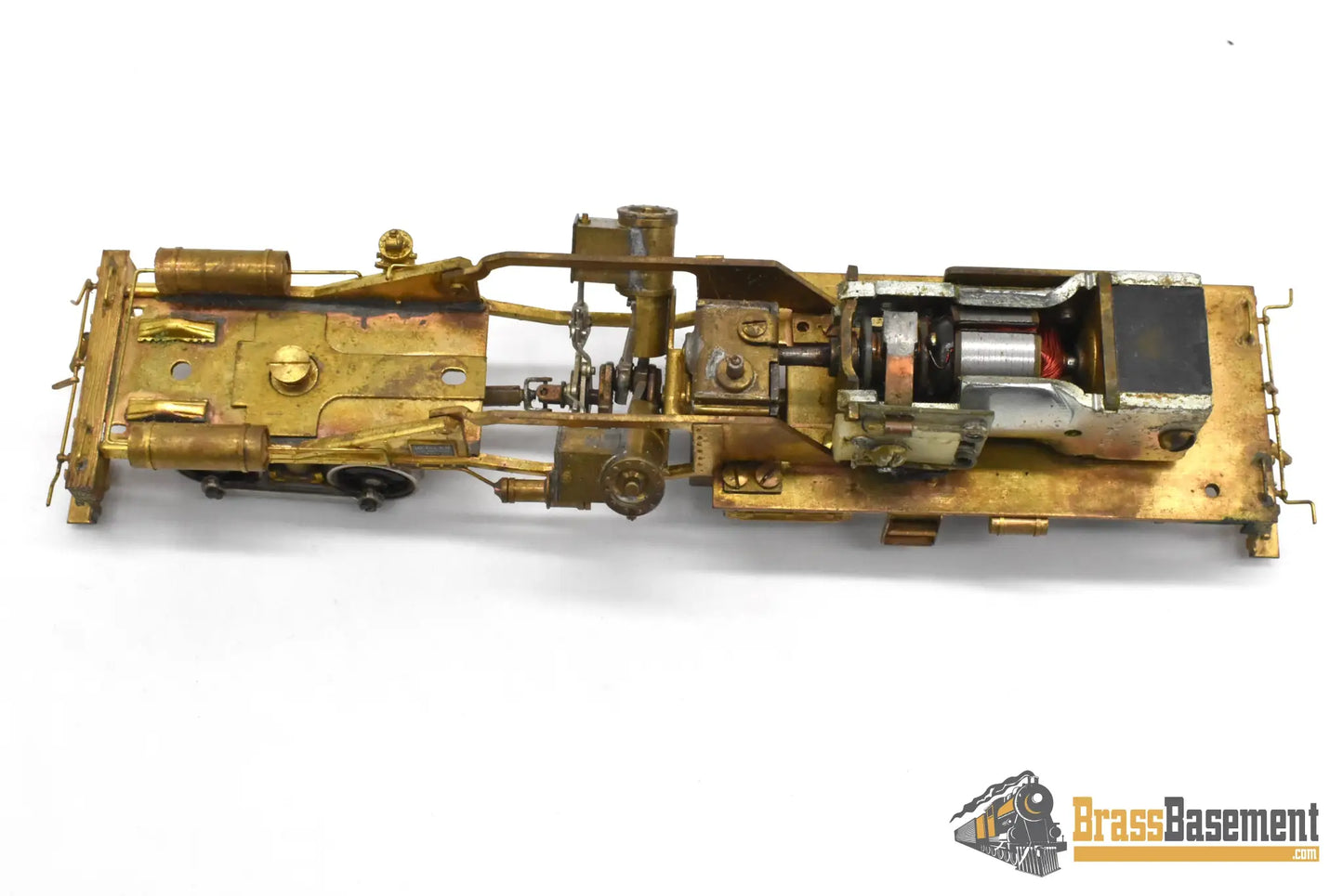 HO Brass – PFM United Heisler Geared Locomotive – Unpainted – 1963 Run - Does Not Run Steam
