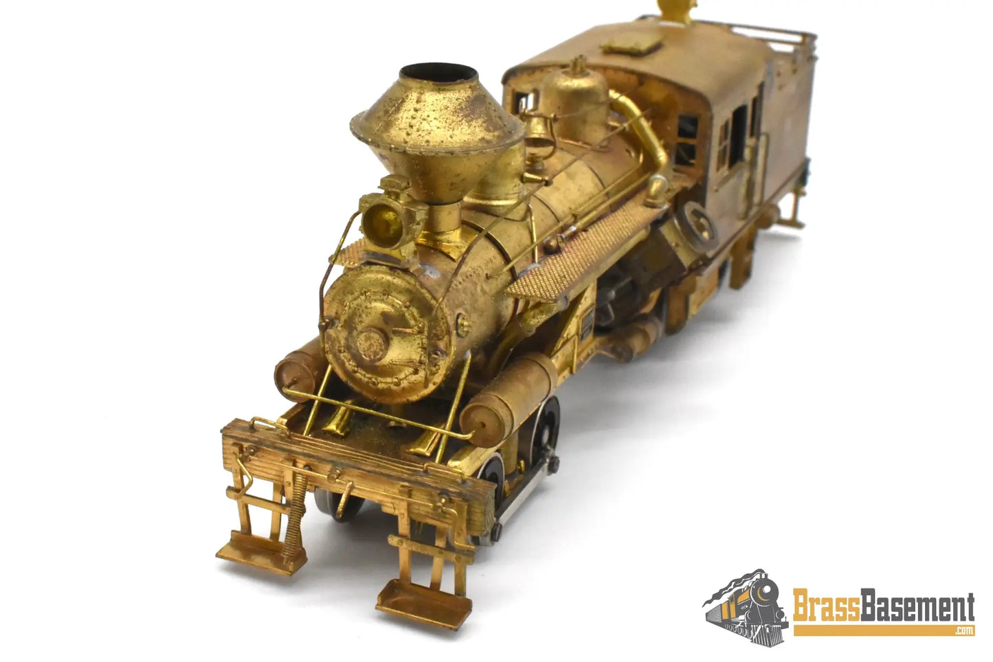 HO Brass – PFM United Heisler Geared Locomotive – Unpainted – 1963 Run - Does Not Run Steam