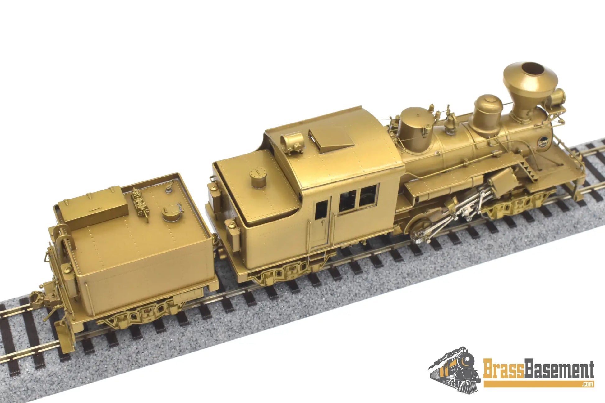 Ho Brass - Pfm United Hillcrest Lumber Co. Three Truck Climax Mint Steam