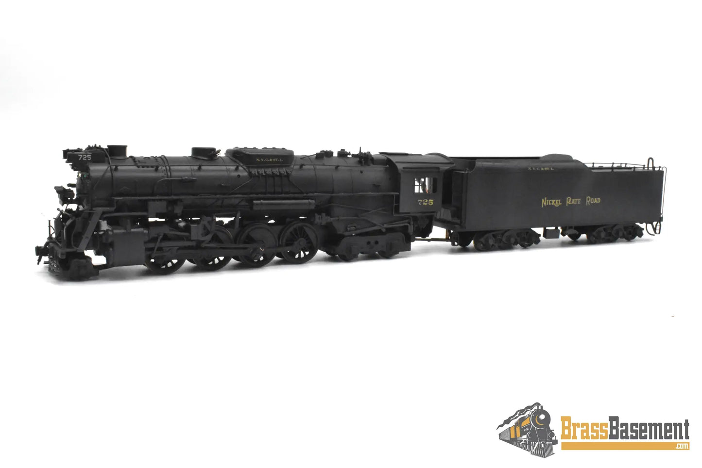 HO Brass - PFM United Nickel Plate Road NKP 2-8-4 Berkshire #725 C/P 1960s Run - Steam