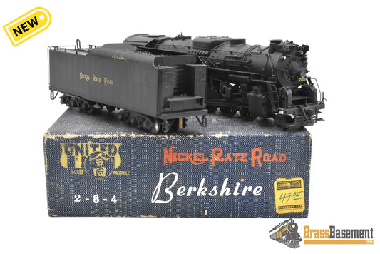 HO Brass - PFM United Nickel Plate Road NKP 2-8-4 Berkshire #725 C/P 1960s Run - Steam