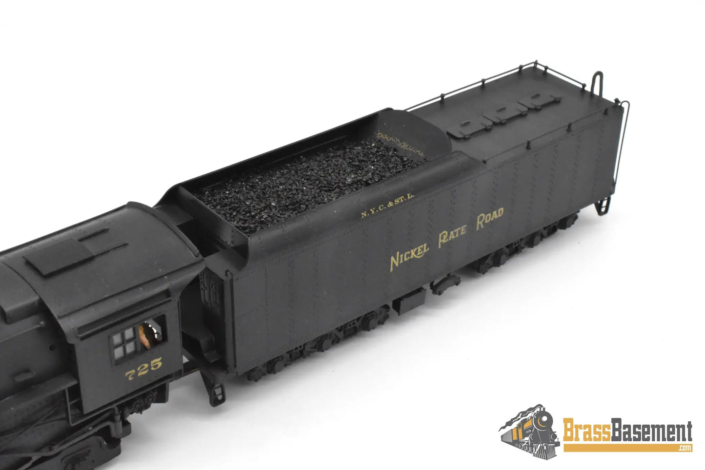 HO Brass - PFM United Nickel Plate Road NKP 2-8-4 Berkshire #725 C/P 1960s Run - Steam
