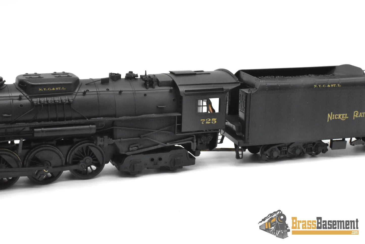HO Brass - PFM United Nickel Plate Road NKP 2-8-4 Berkshire #725 C/P 1960s Run - Steam