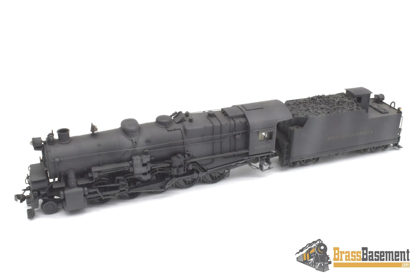 Ho Brass - Pfm United Pennsylvania Rr Prr I-1 2-10-0 #4569 C/P & Heavy Weathering Steam