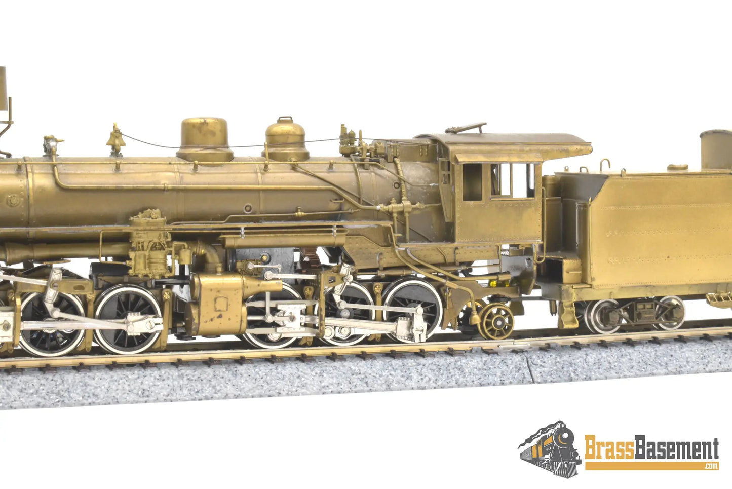 Ho Brass - Pfm United Rayonier #28 Baldwin Logging 2-6-6-2 Articulated Unpainted 1980 Run Steam