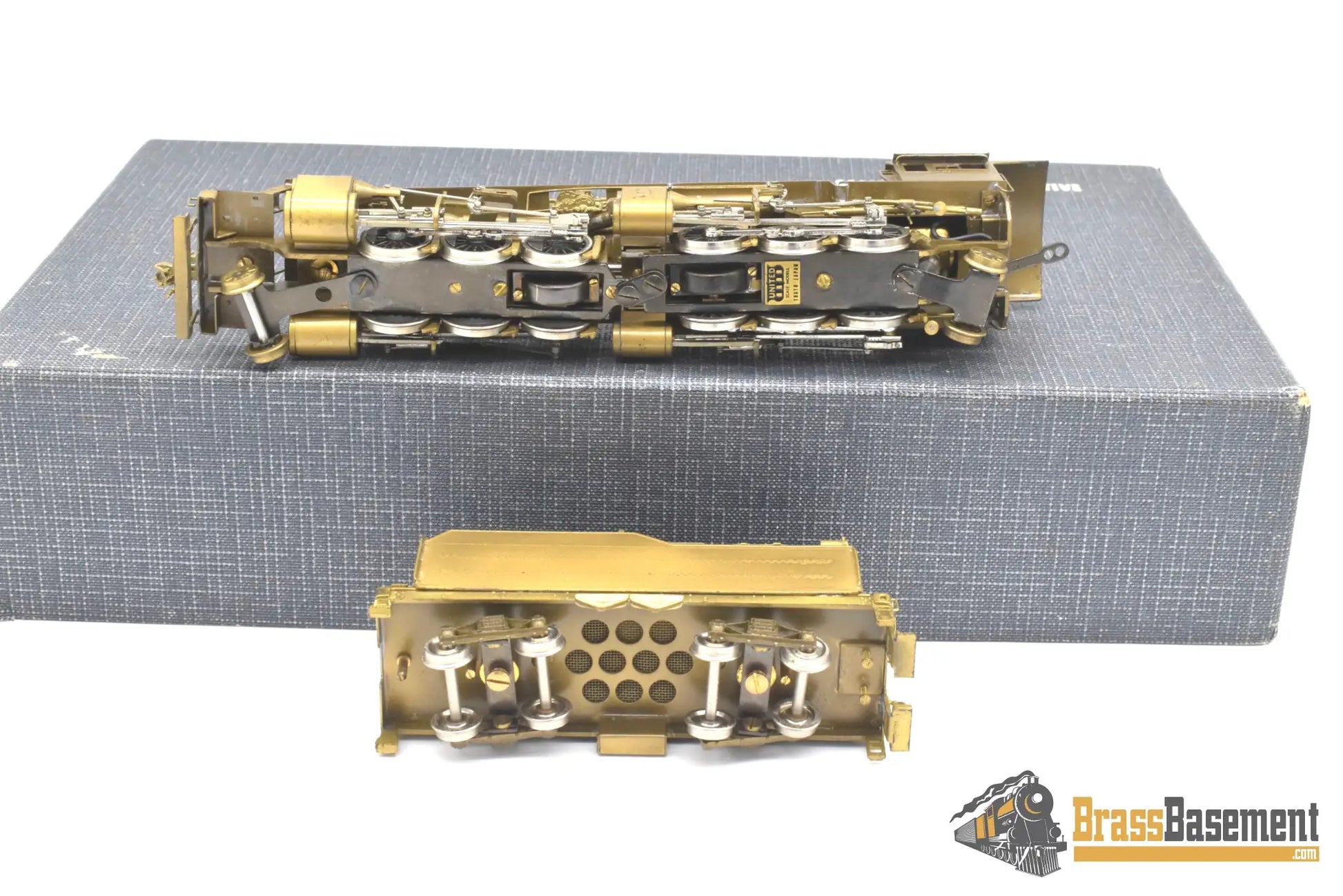 Ho Brass - Pfm United Rayonier #28 Baldwin Logging 2-6-6-2 Articulated Unpainted 1980 Run Steam