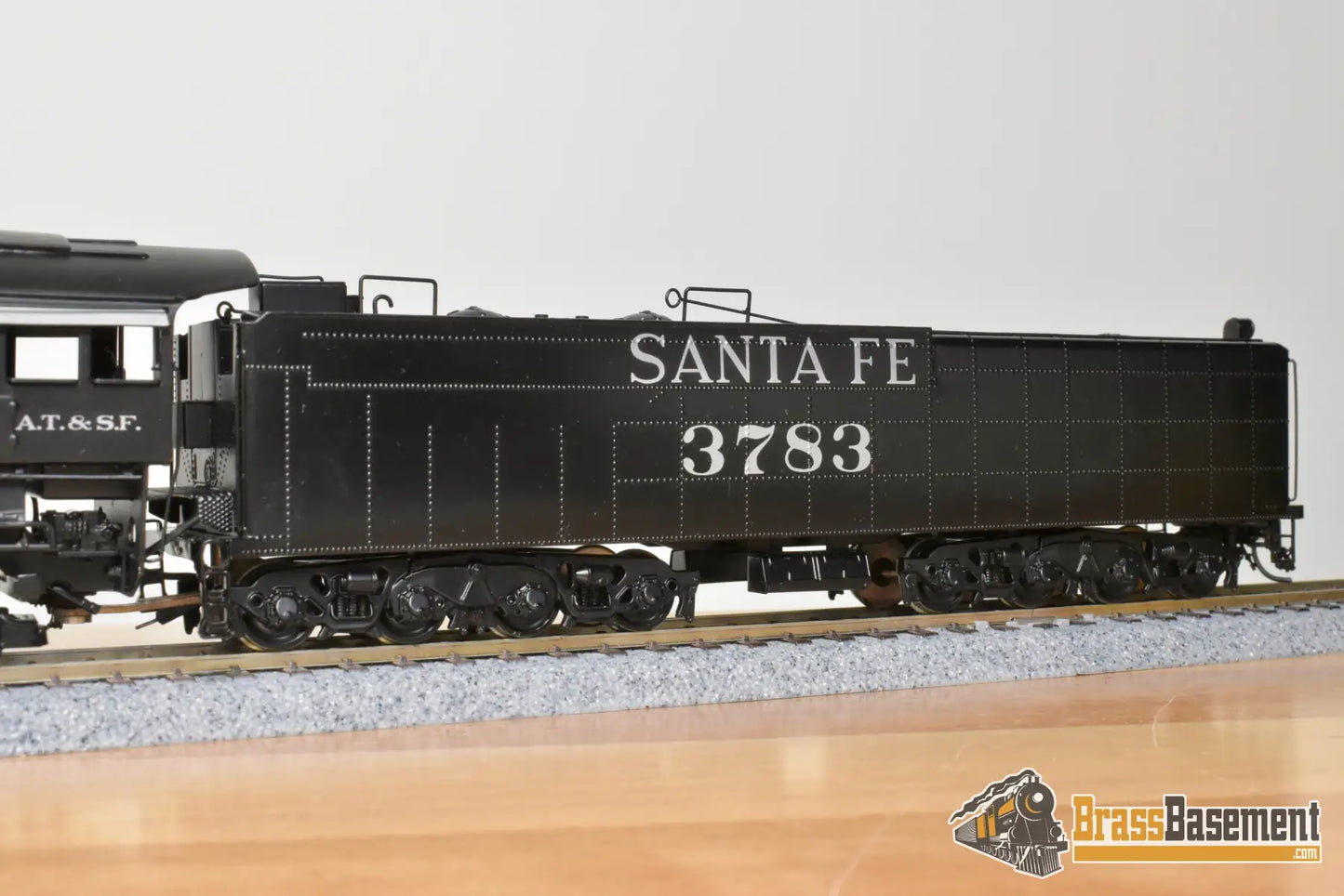 HO Brass - PFM United Santa Fe ATSF 4-8-4 #3783 - Hal Maynard Pro Paint Steam