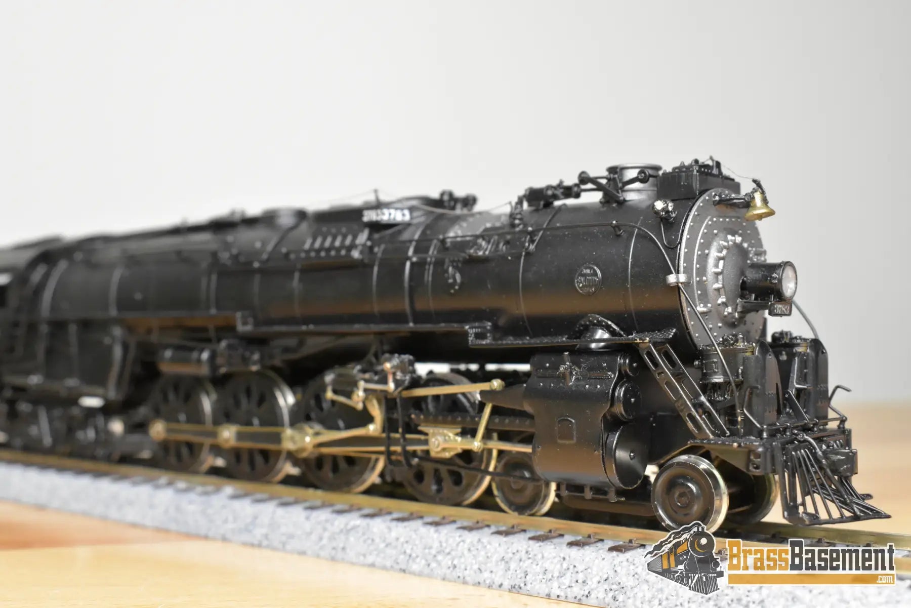 HO Brass - PFM United Santa Fe ATSF 4-8-4 #3783 - Hal Maynard Pro Paint Steam