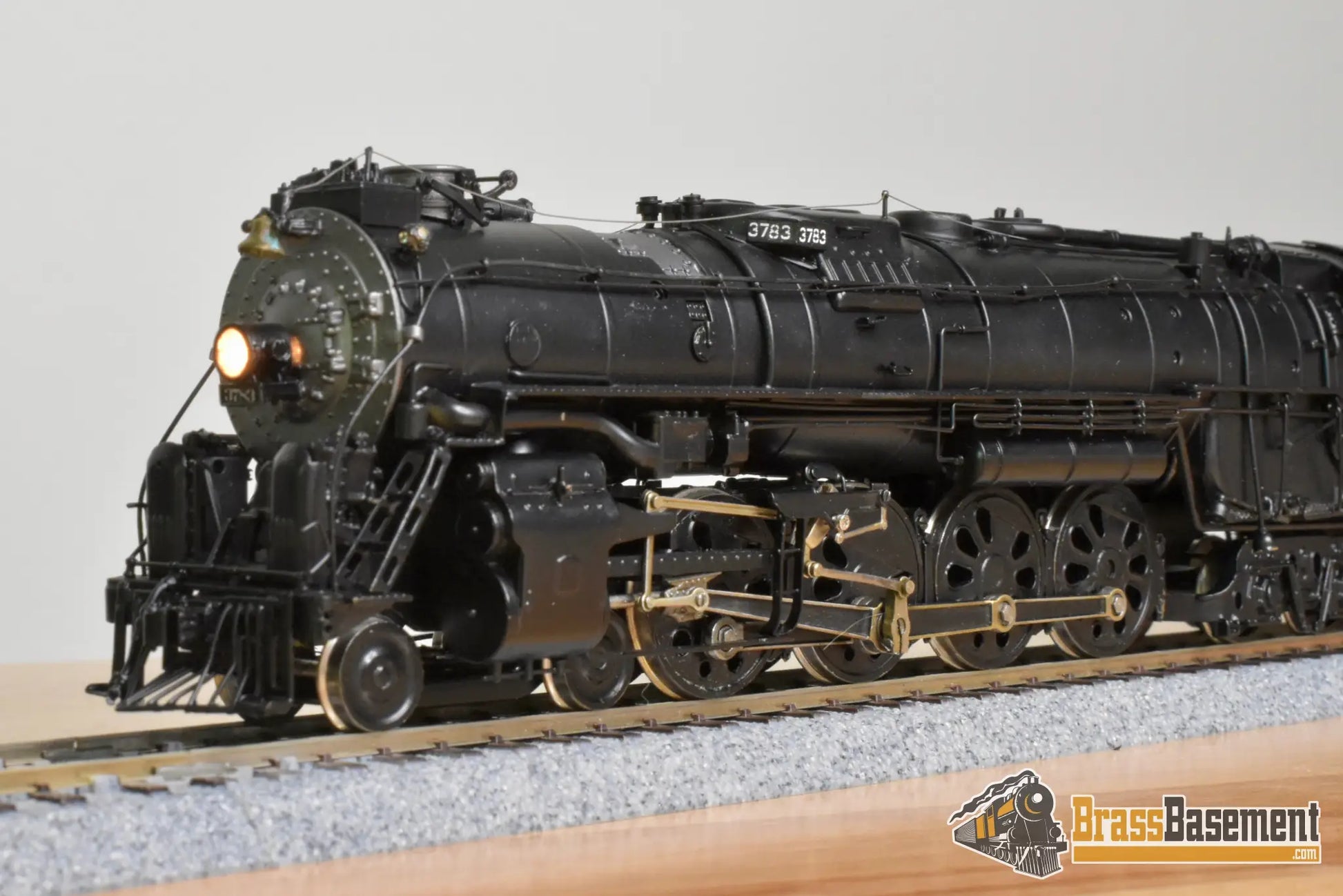 HO Brass - PFM United Santa Fe ATSF 4-8-4 #3783 - Hal Maynard Pro Paint Steam