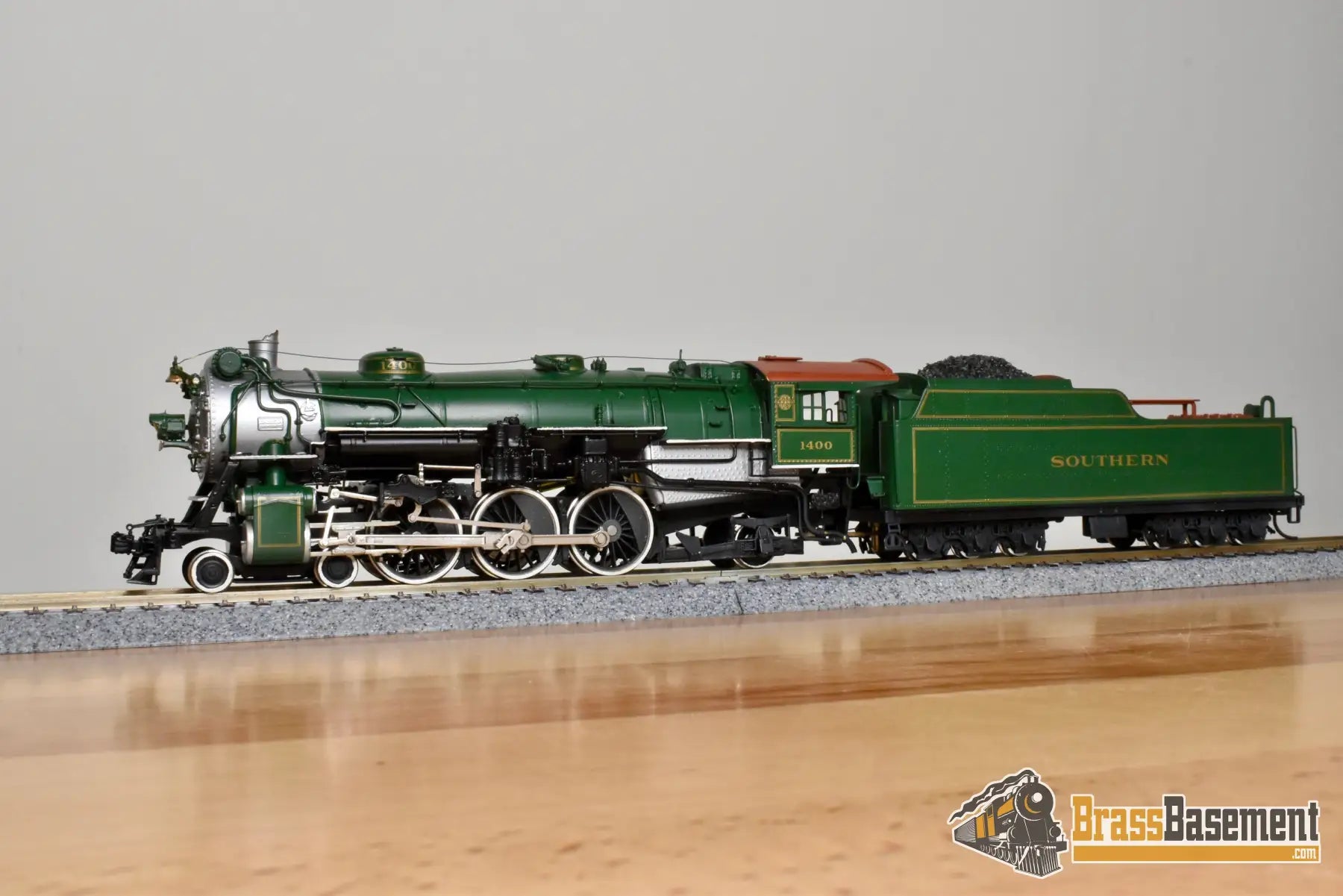 HO Brass - PFM United Southern Railway PS-4 4-6-2 #1400 - C/P Last Run - Serviced Steam