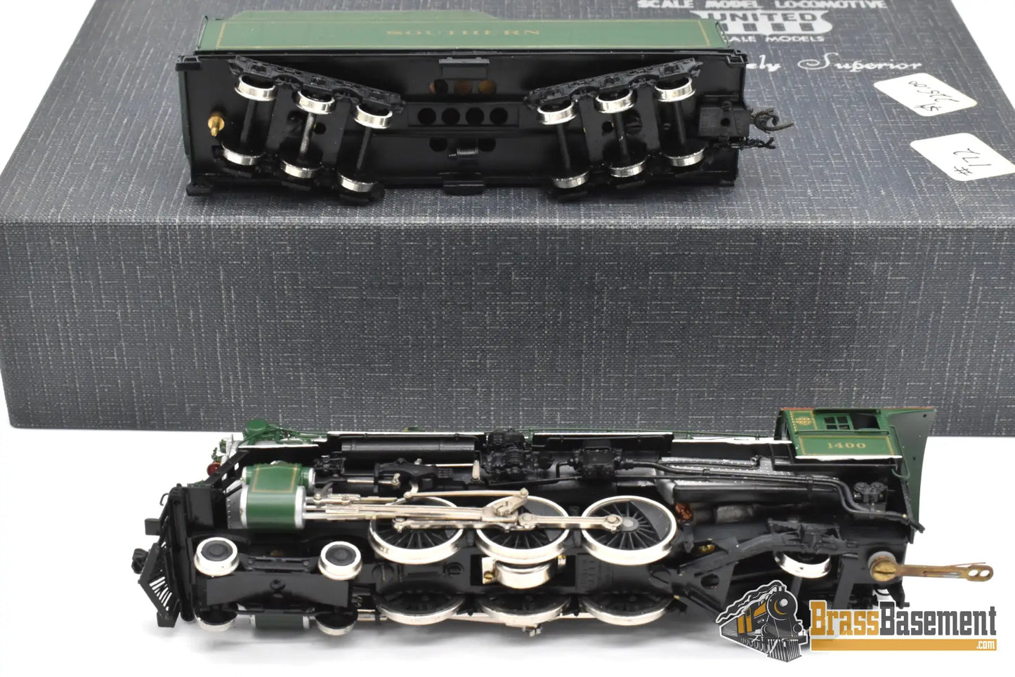 HO Brass - PFM United Southern Railway PS-4 4-6-2 #1400 - C/P Last Run - Serviced Steam