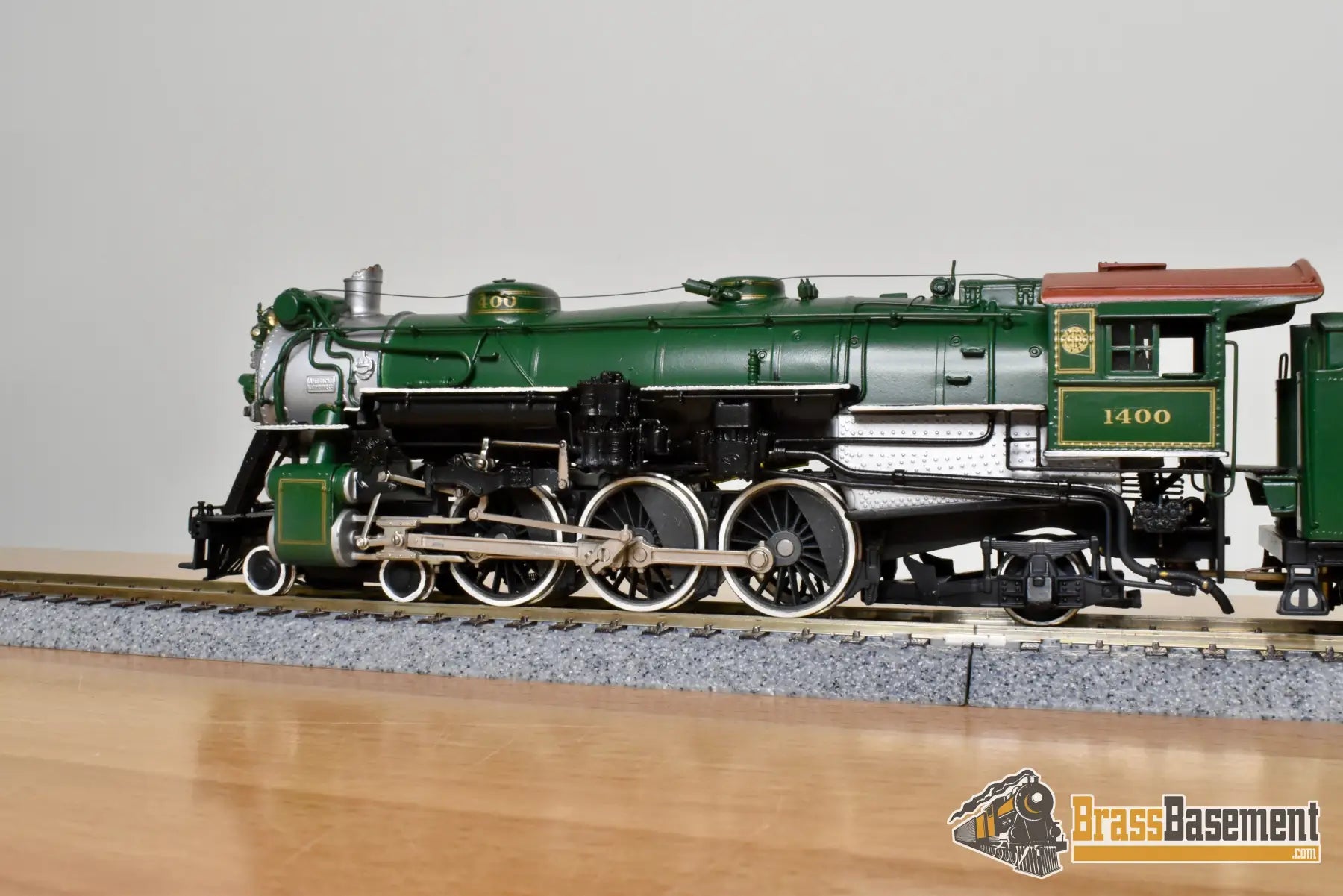HO Brass - PFM United Southern Railway PS-4 4-6-2 #1400 - C/P Last Run - Serviced Steam