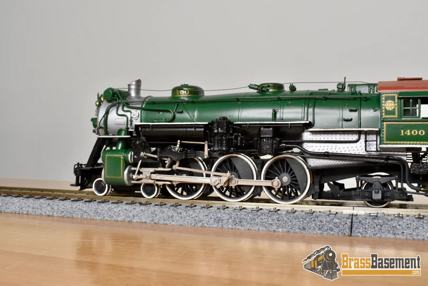 HO Brass - PFM United Southern Railway PS-4 4-6-2 #1400 - C/P Last Run - Serviced Steam