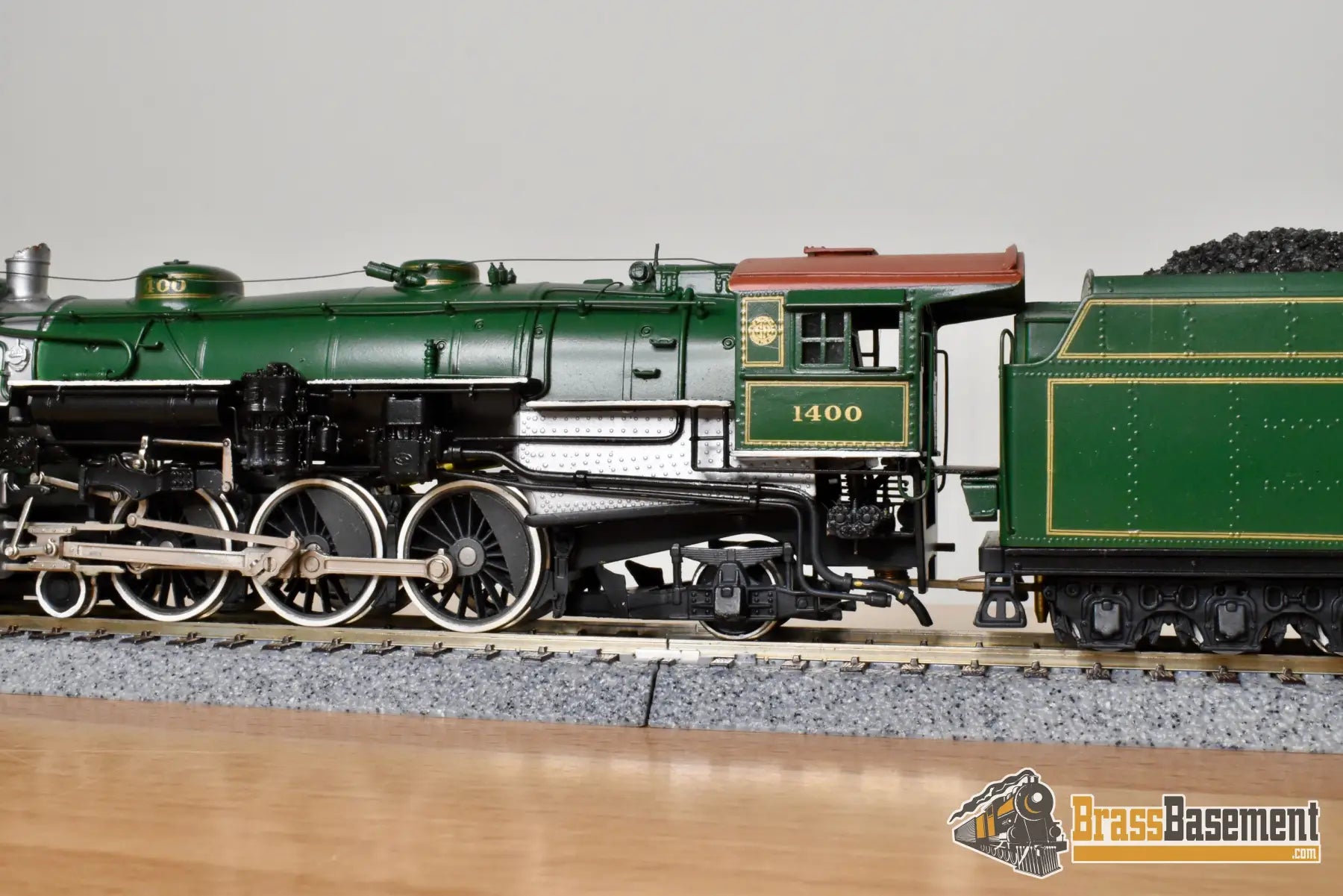 HO Brass - PFM United Southern Railway PS-4 4-6-2 #1400 - C/P Last Run - Serviced Steam