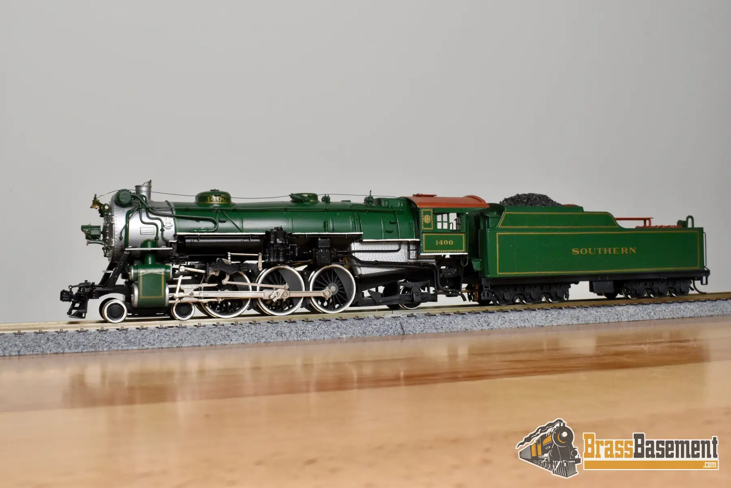 HO Brass - PFM United Southern Railway PS-4 4-6-2 #1400 - C/P Last Run - Serviced Steam
