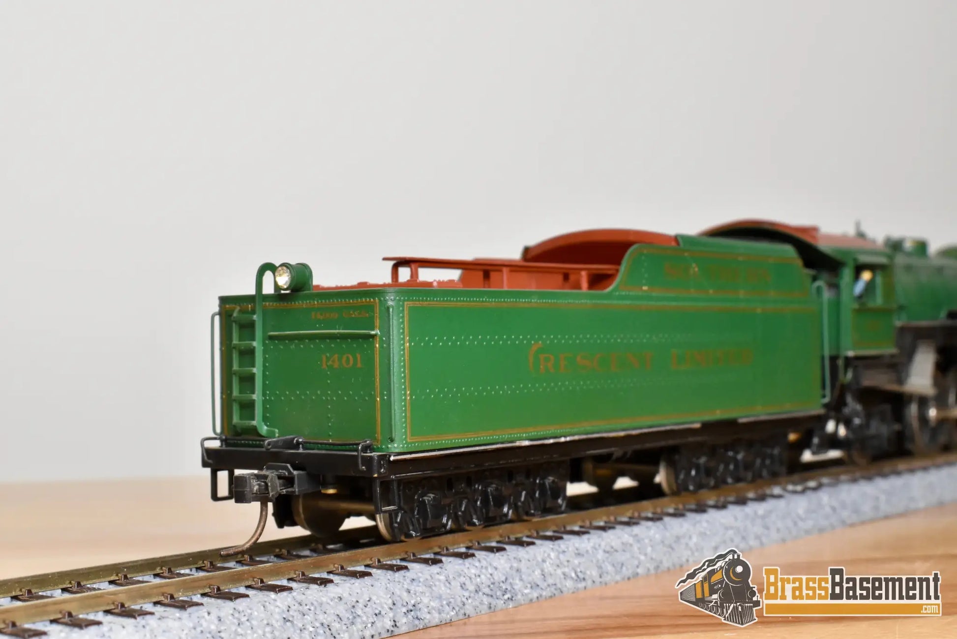 HO Brass - PFM United Southern Railway PS-4 4-6-2 #1401 - C/P 1973 - Serviced Steam