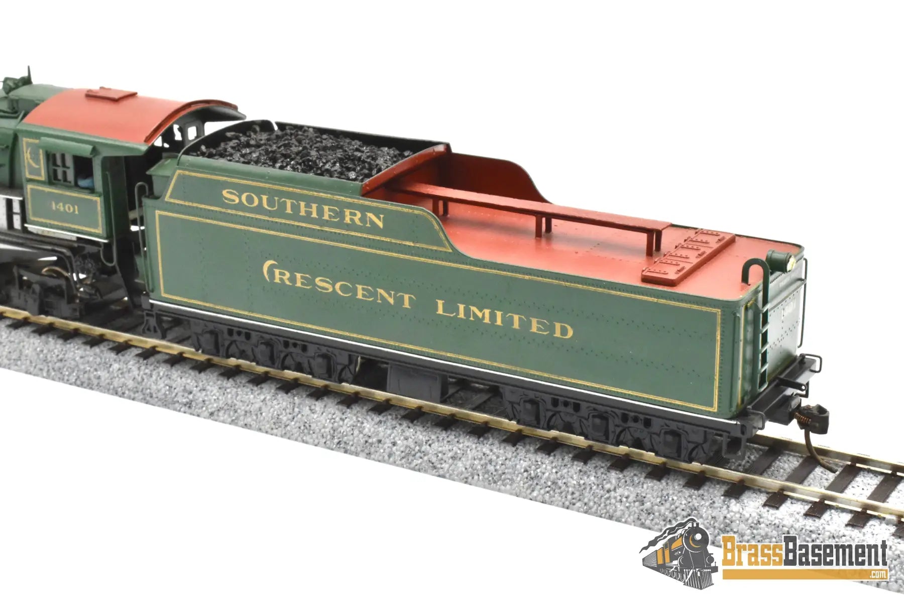 HO Brass - PFM United Southern Railway PS-4 4-6-2 #1401 - C/P 1973 - Serviced Steam