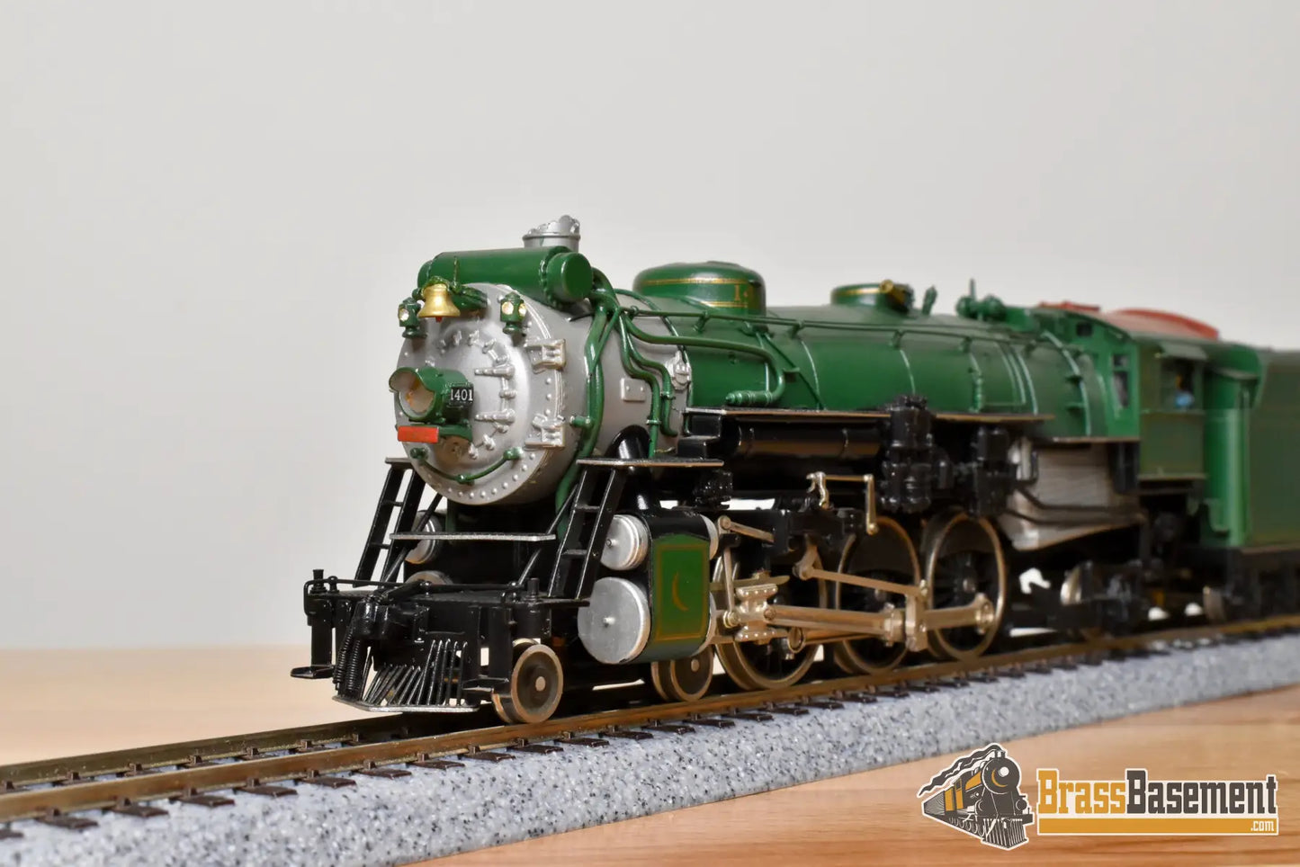 HO Brass - PFM United Southern Railway PS-4 4-6-2 #1401 - C/P 1973 - Serviced Steam