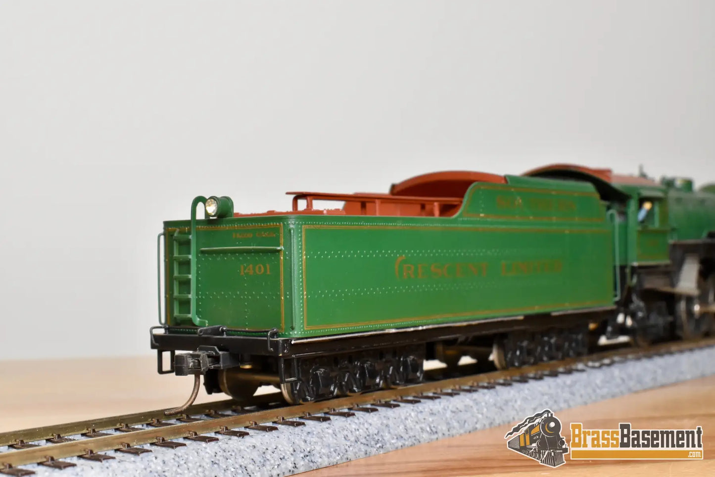 HO Brass - PFM United Southern Railway PS-4 4-6-2 #1401 - C/P 1973 - Serviced Steam