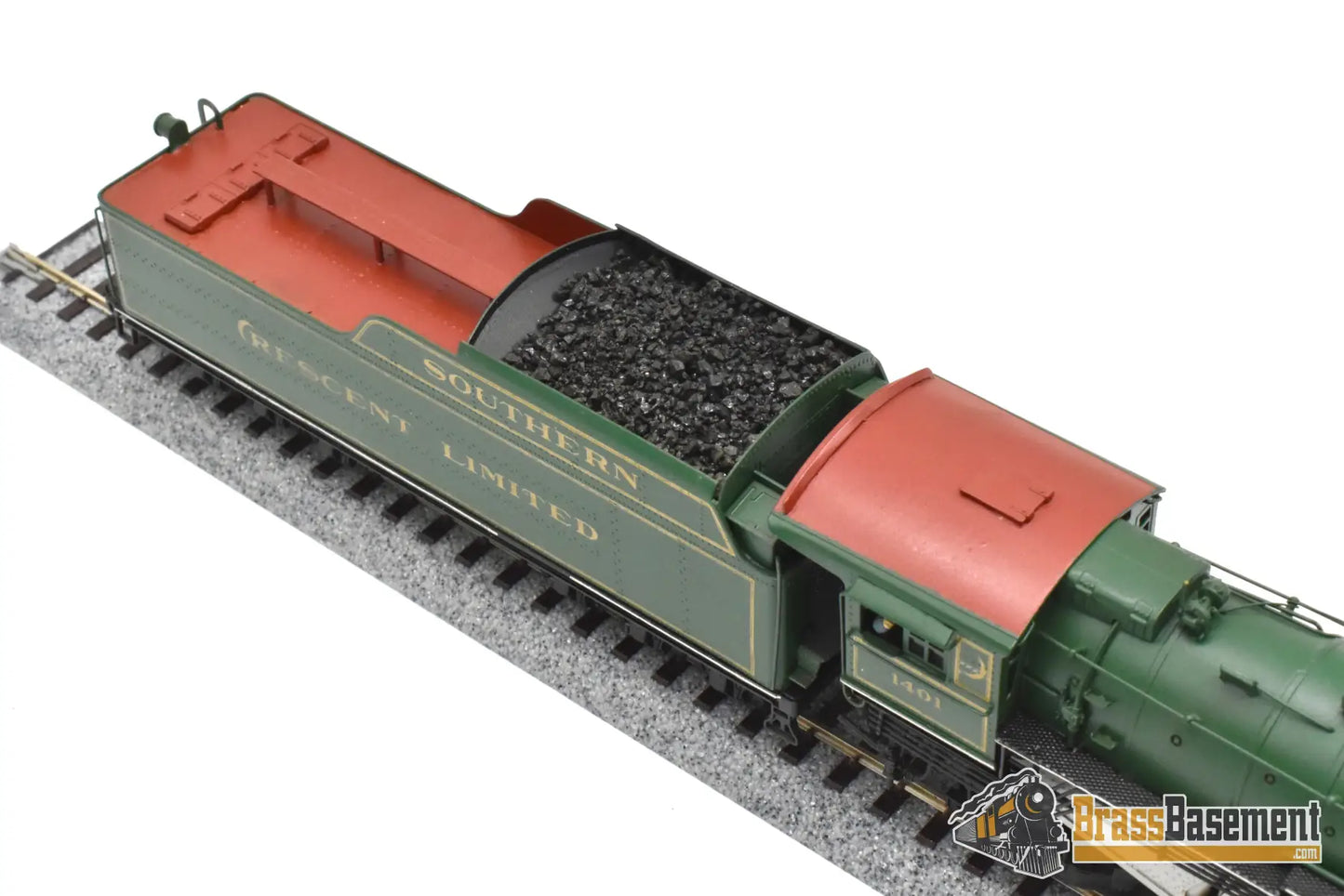 HO Brass - PFM United Southern Railway PS-4 4-6-2 #1401 - C/P 1973 - Serviced Steam