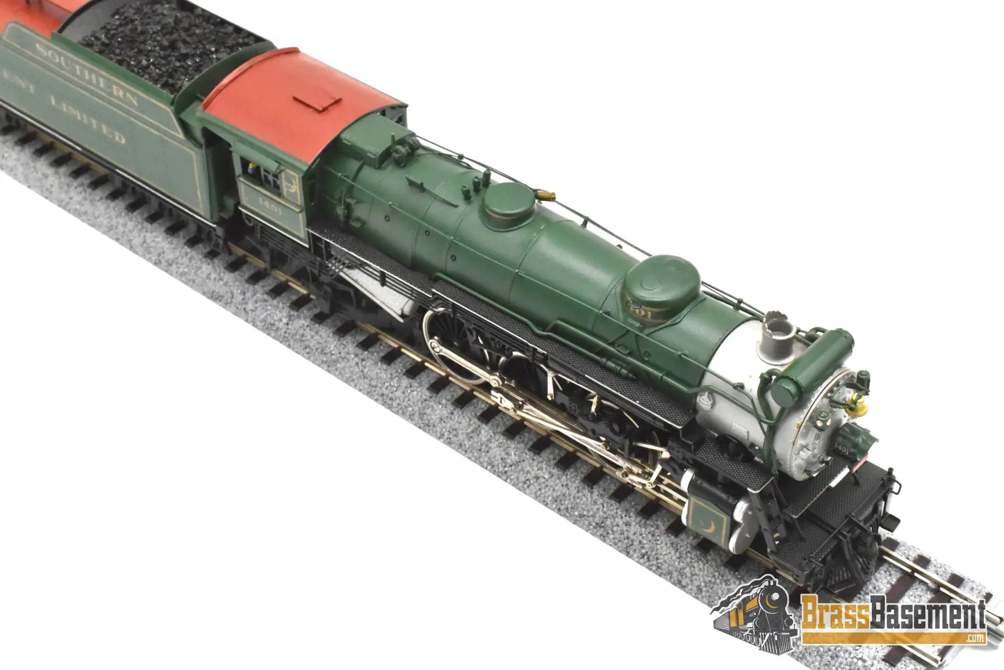 HO Brass - PFM United Southern Railway PS-4 4-6-2 #1401 - C/P 1973 - Serviced Steam