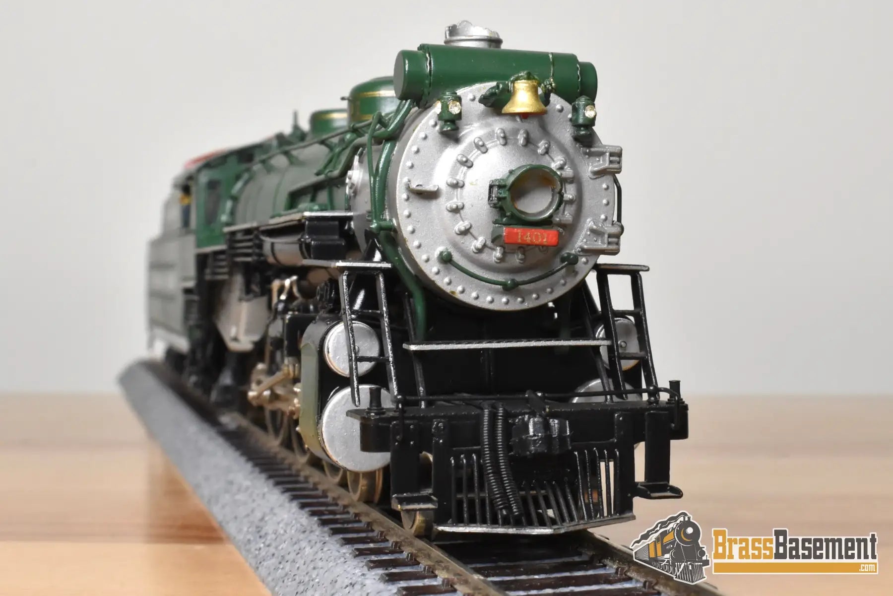 HO Brass - PFM United Southern Railway PS-4 4-6-2 #1401 - C/P 1973 - Serviced Steam