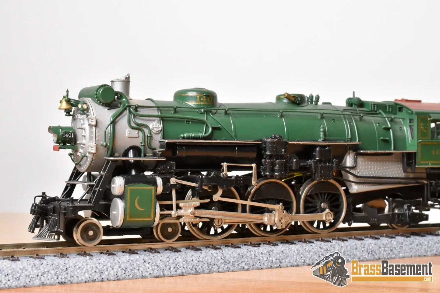 HO Brass - PFM United Southern Railway PS-4 4-6-2 #1401 - C/P 1973 - Serviced Steam