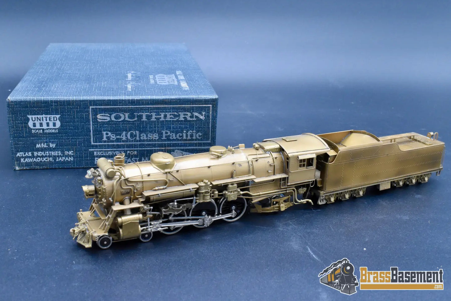 HO Brass - PFM United Southern Railway PS-4 4-6-2 - Last Run Steam
