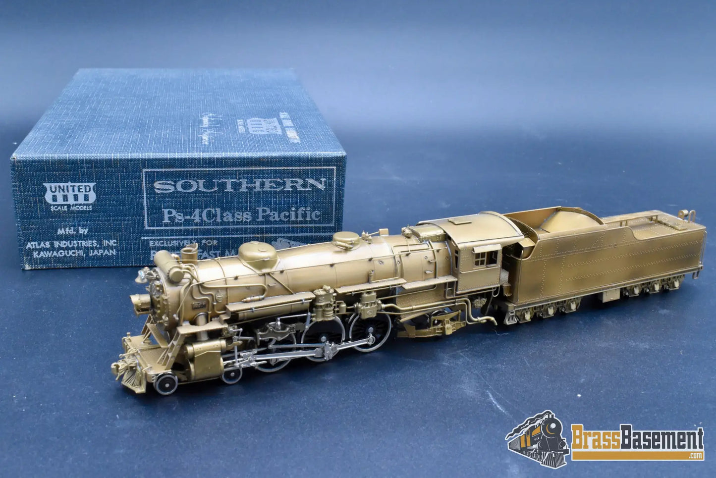 HO Brass - PFM United Southern Railway PS-4 4-6-2 - Last Run Steam