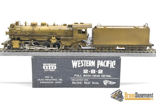 HO Brass - PFM United Western Pacific WP 2-8-2 MK63 - 1978 Run Steam