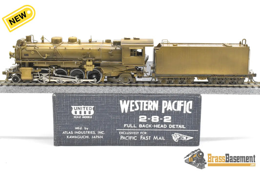 HO Brass - PFM United Western Pacific WP 2-8-2 MK63 - 1978 Run Steam