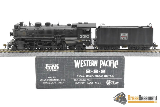 HO Brass - PFM United Western Pacific WP 2-8-2 MK63 - CP 1978 Run Steam