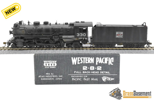 HO Brass - PFM United Western Pacific WP 2-8-2 MK63 - CP 1978 Run Steam