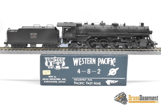HO Brass - PFM United Western Pacific WP 4-8-2 MP-69 #176 - CP Steam