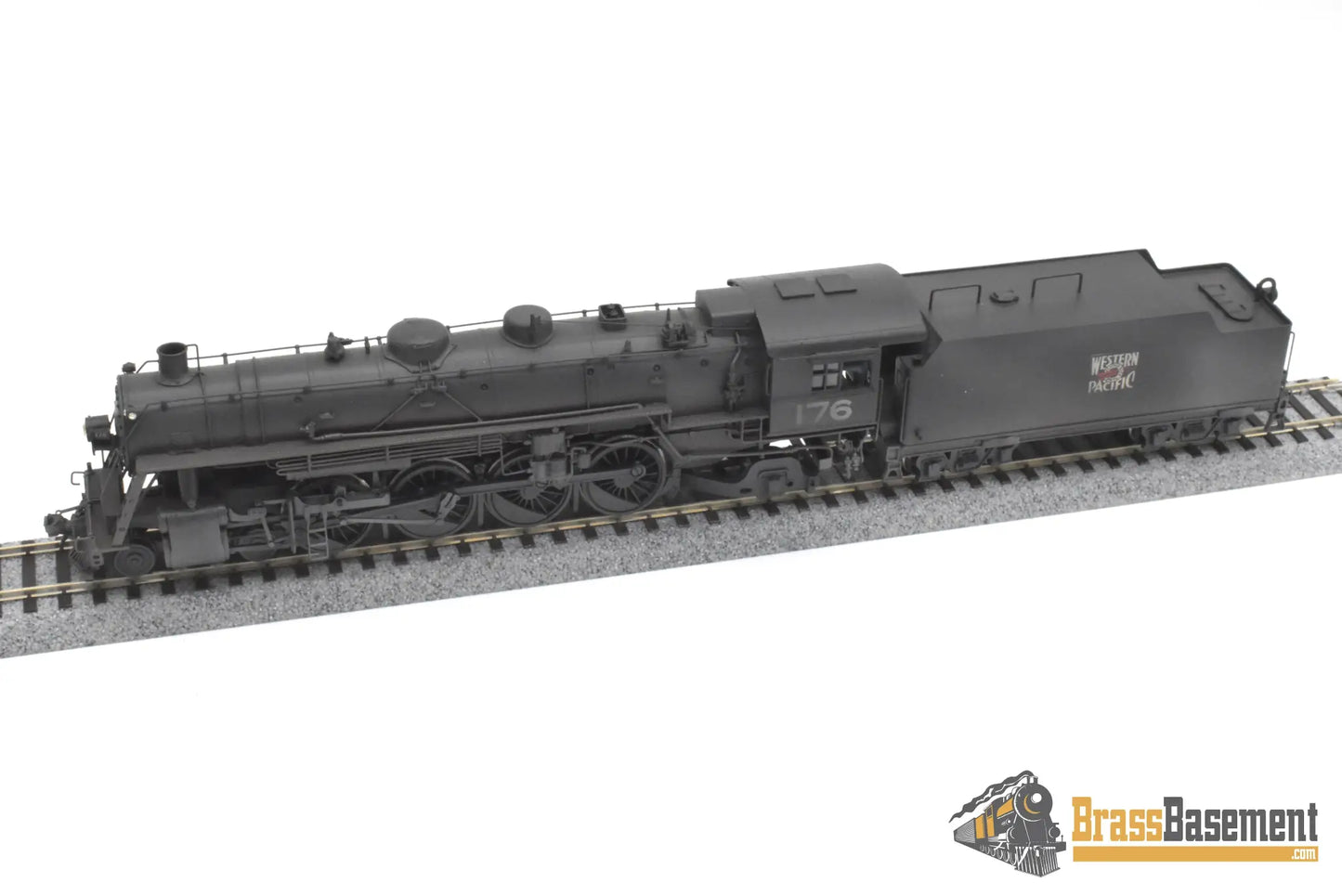 HO Brass - PFM United Western Pacific WP 4-8-2 MP-69 #176 - CP Steam