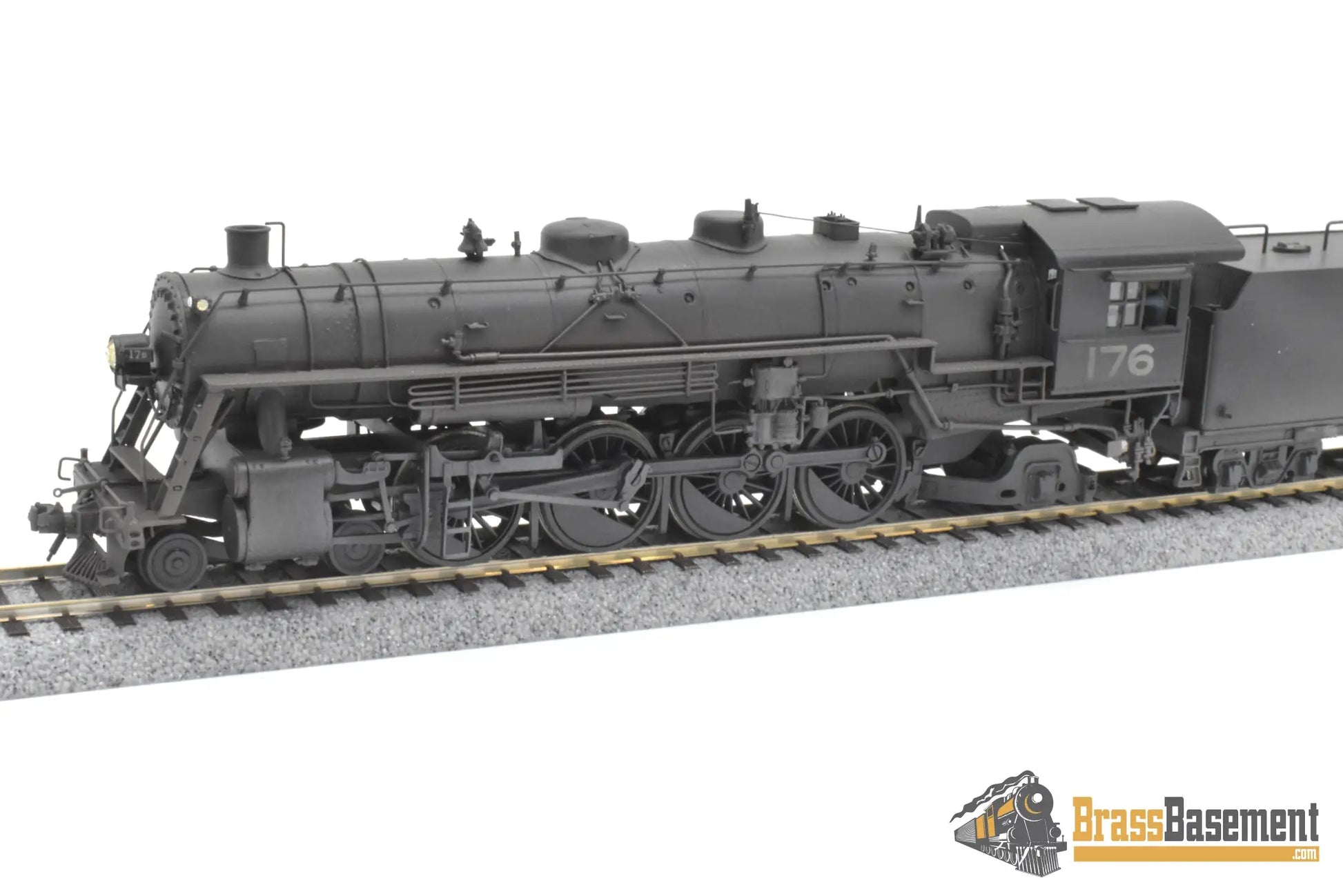 HO Brass - PFM United Western Pacific WP 4-8-2 MP-69 #176 - CP Steam