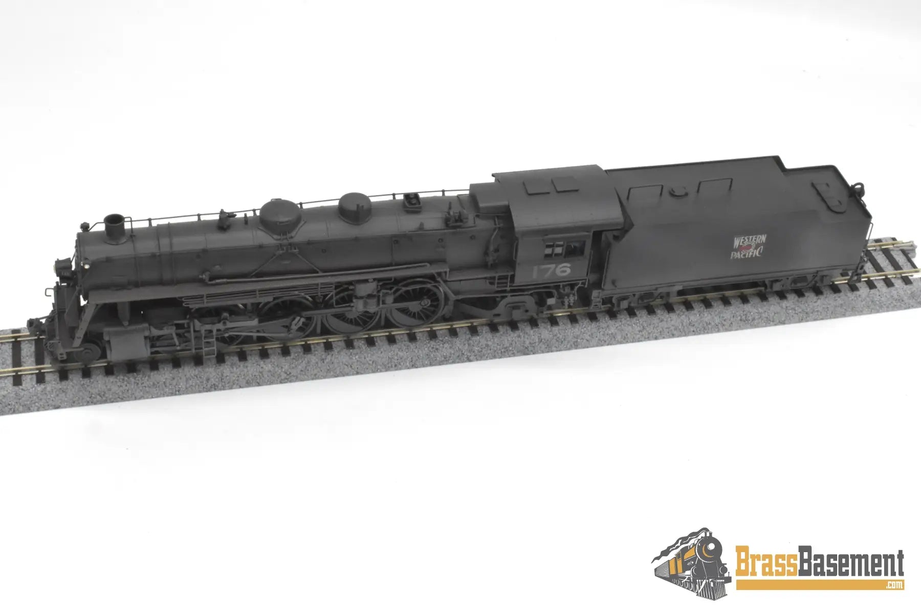 HO Brass - PFM United Western Pacific WP 4-8-2 MP-69 #176 - CP Steam