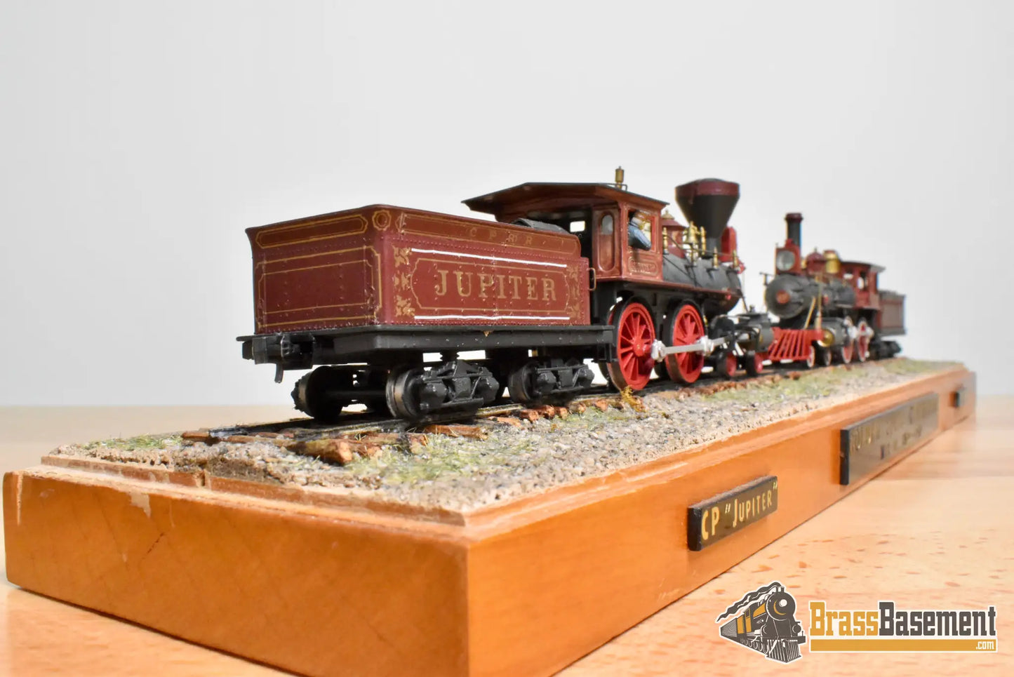HO Brass - PFM UP/CP Union/Central Pacific Golden Spike Set 4-4-0 - Custom Paint UNPOWERED - Steam
