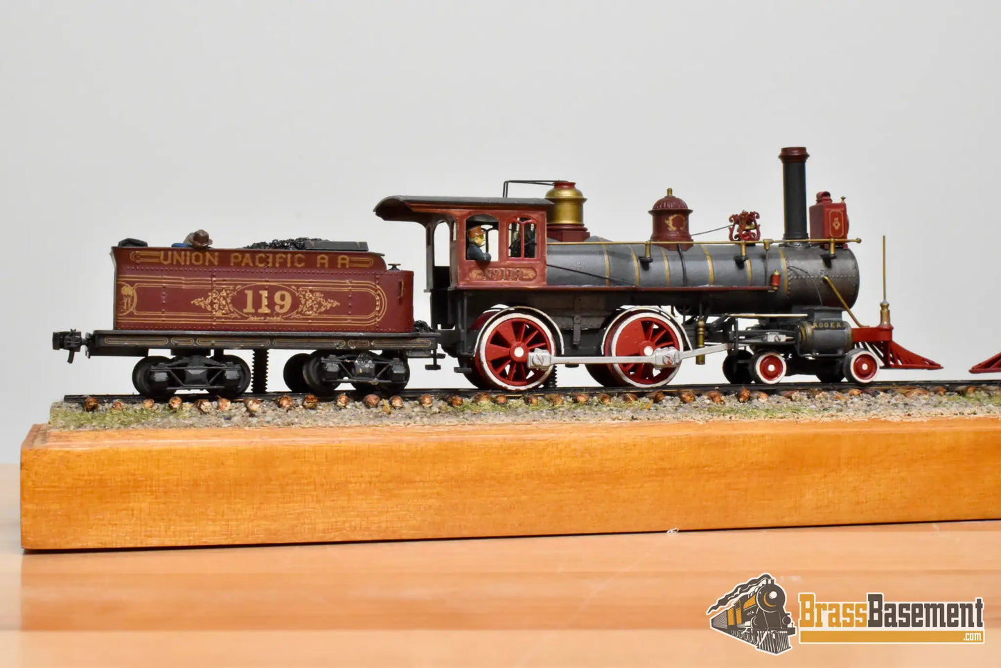 HO Brass - PFM UP/CP Union/Central Pacific Golden Spike Set 4-4-0 - Custom Paint UNPOWERED - Steam