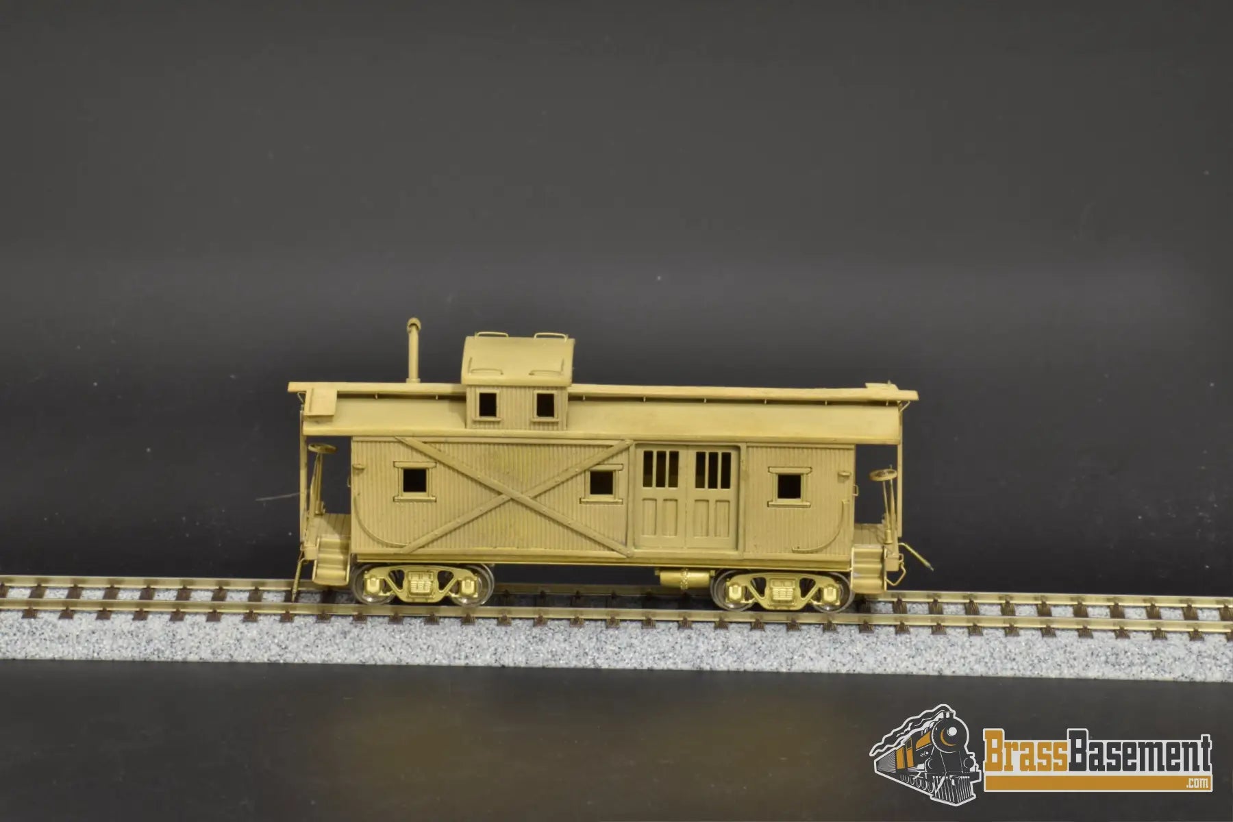 Ho Brass - Pfm Virginia & Truckee Caboose Unpainted W/ Full Underbody Detail