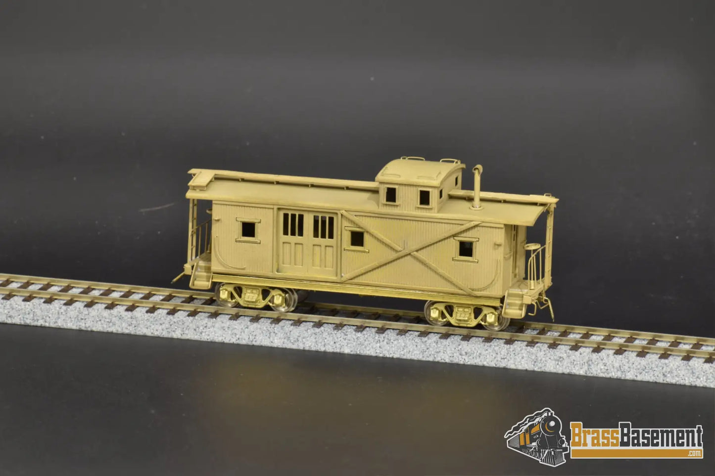 Ho Brass - Pfm Virginia & Truckee Caboose Unpainted W/ Full Underbody Detail