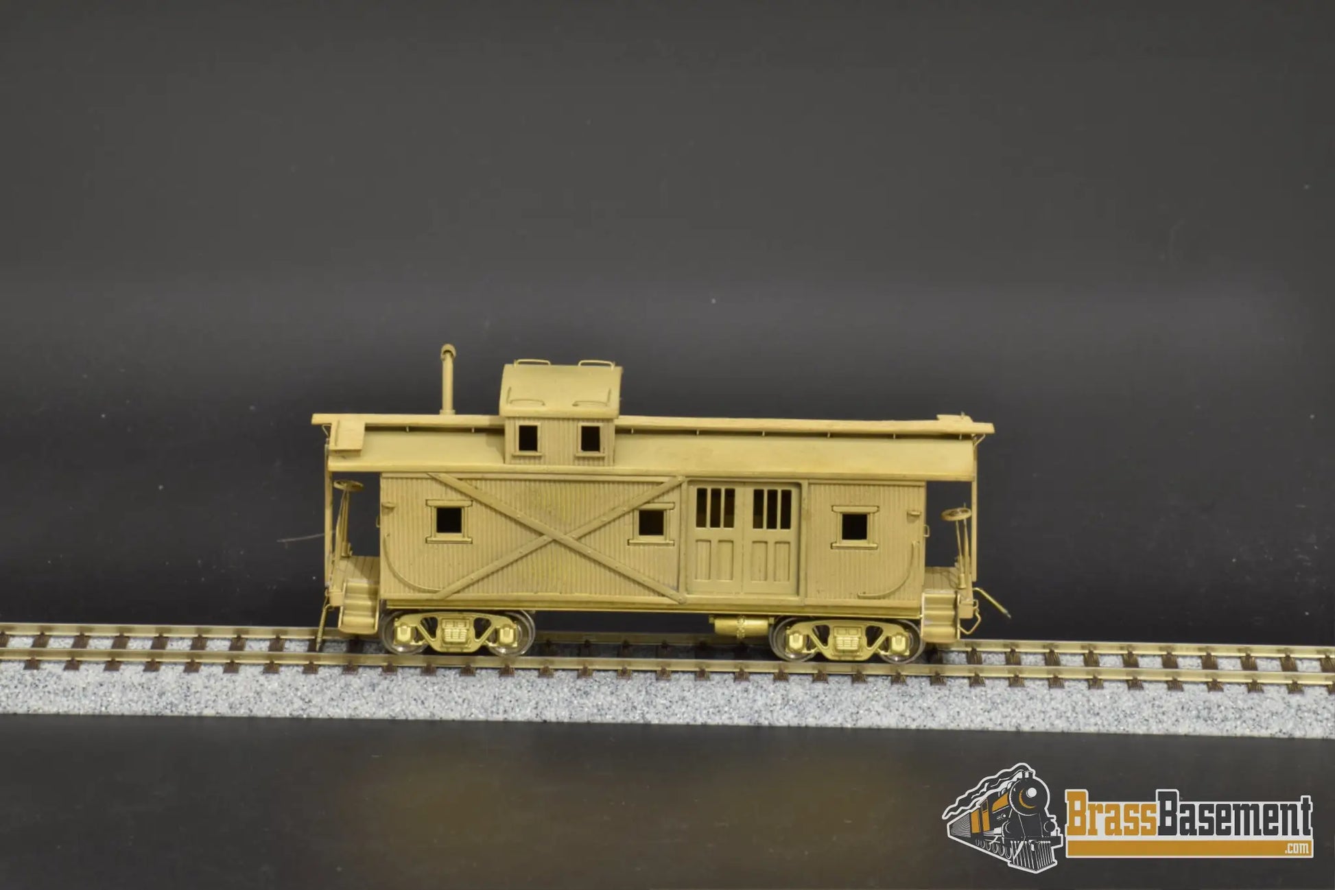 Ho Brass - Pfm Virginia & Truckee Caboose Unpainted W/ Full Underbody Detail