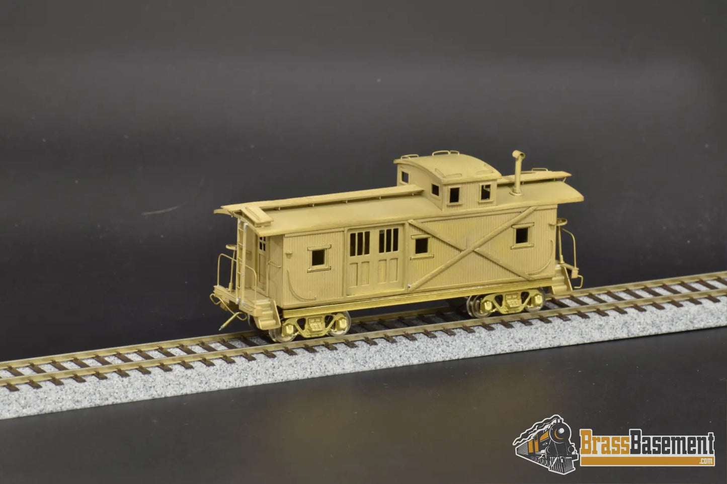 Ho Brass - Pfm Virginia & Truckee Caboose Unpainted W/ Full Underbody Detail